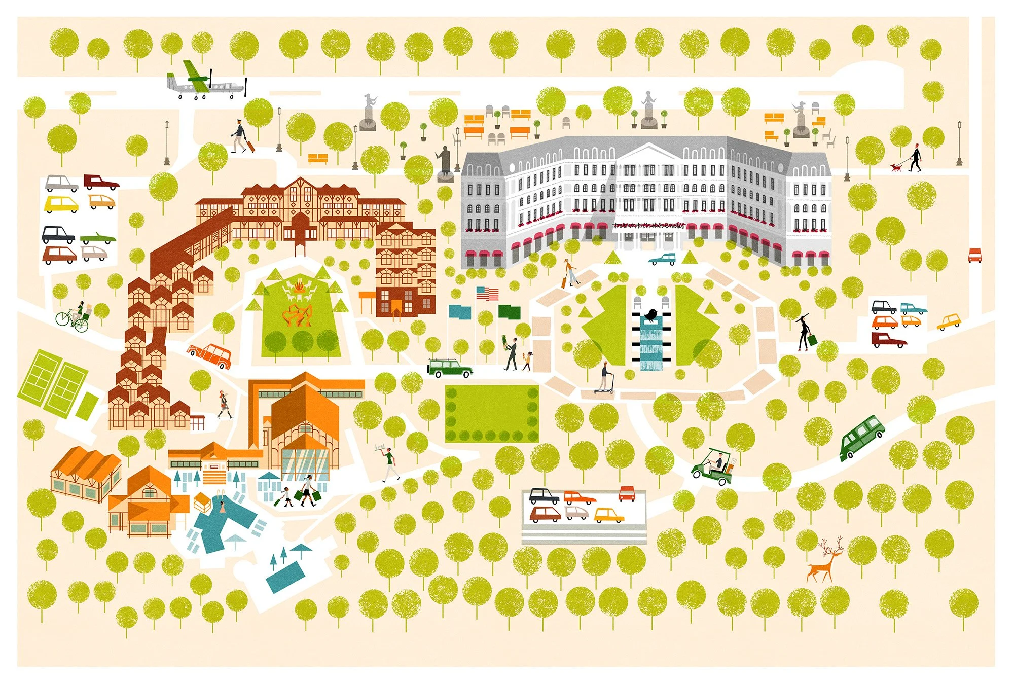 Nemacolin Resort map Klas Fahl n - KF Nemacolin 4