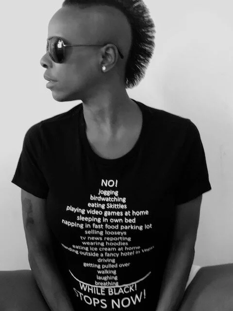 NO! While BLACK Women's &amp; Men's Premium T-Shirt