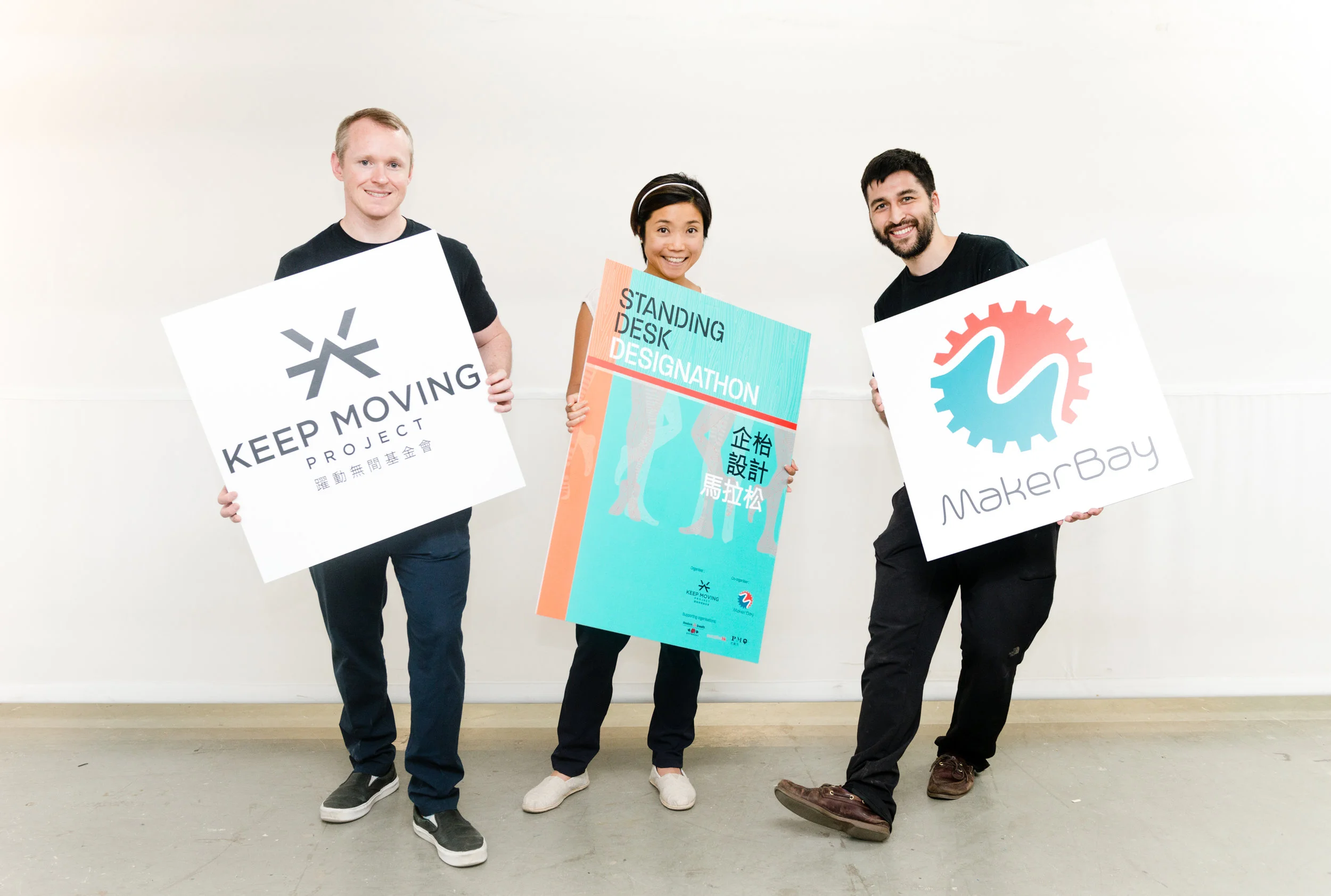 Co-Founder & Managing Director / Cris O'Brien (Left) , Co-Founder & Managing Director Vanessa o'brien / Maker Bay Director Corporation / Cesar Jung Harada ( Right )