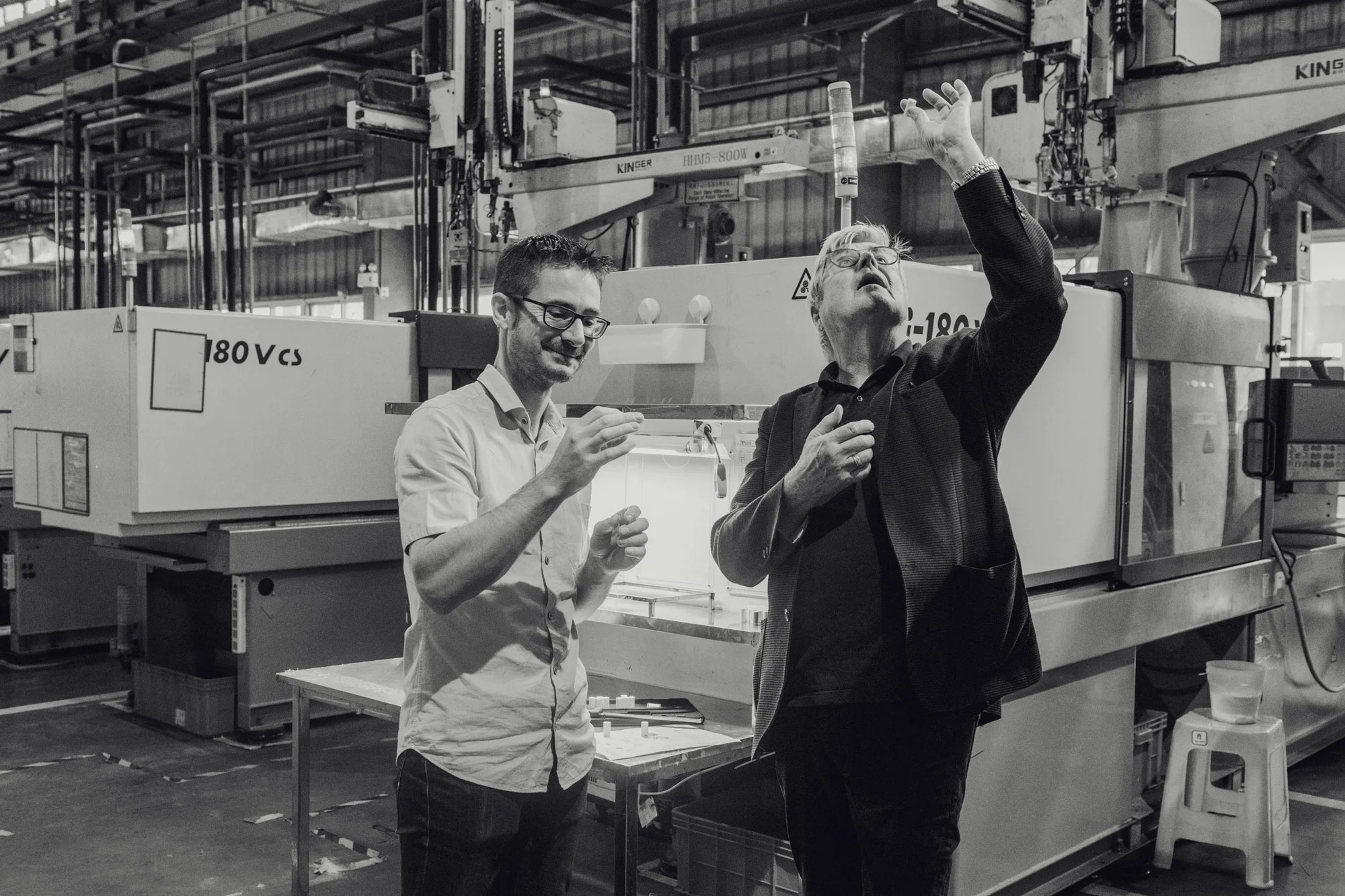 Antony Smith (Left) Kaj Mickos ( Right )