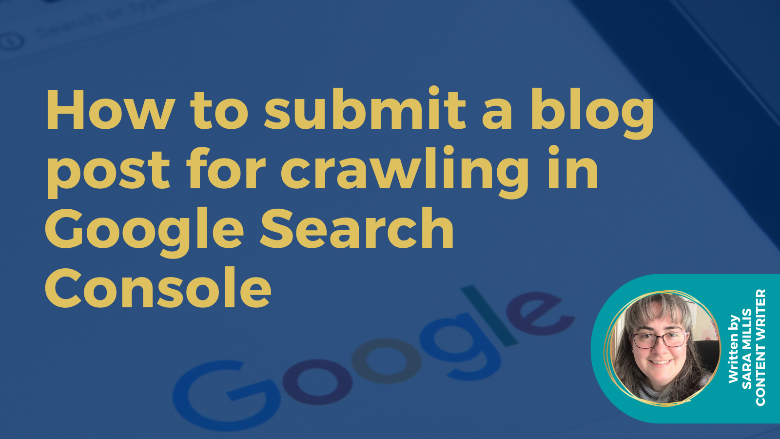 How to submit a blog post for crawling in Google Search Console
