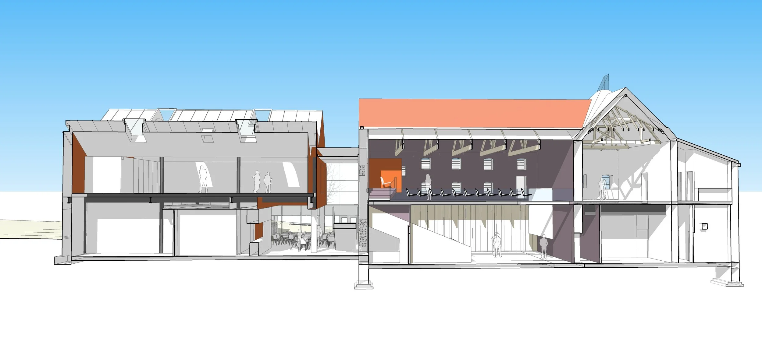 wells maltings trust - plans for the new theatre space