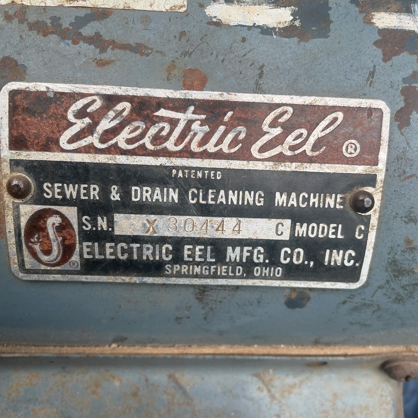 Flotsam &amp; jetsam for the week.(the ones that got away)

Love old etched metal plates and this one I have become quite familiar with over the years. Hiring the &lsquo;Electric Eel&rsquo; every year to sort out the tree roots that our pipes attract