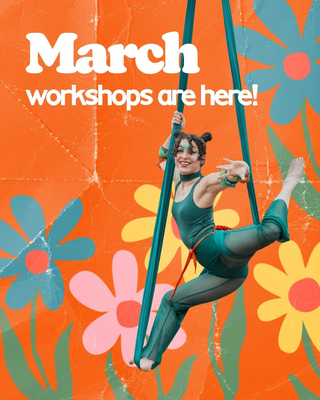We&rsquo;re ready for you, March! Here&rsquo;s what we&rsquo;ve got for this month&rsquo;s special workshops:

🤝 Mar 1: Beginner Partner Acro with @morgansopko @matthewmiller.media and Chloe Whiting Stevenson. No experience or partner needed &bull; 