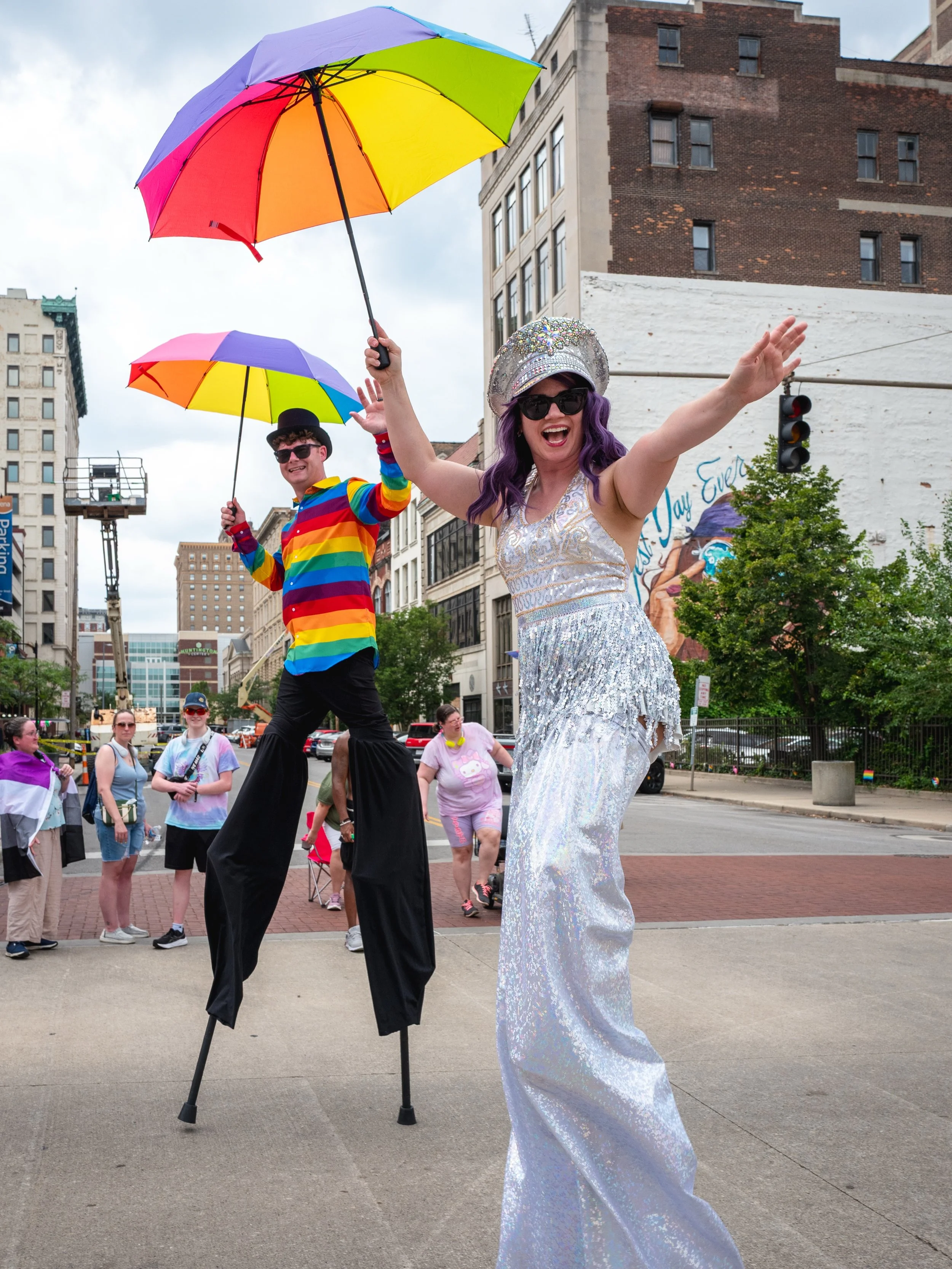 WE&rsquo;RE CELEBRATING OWE FESTIVAL ROYALTY! 👑🎉

Please join us in congratulating @matthewmiller.media and @morgansopko, who were voted this year&rsquo;s King Wamba &amp; Queen Sancha for the Old West End Festival Parade! @oldwestendassociation 

