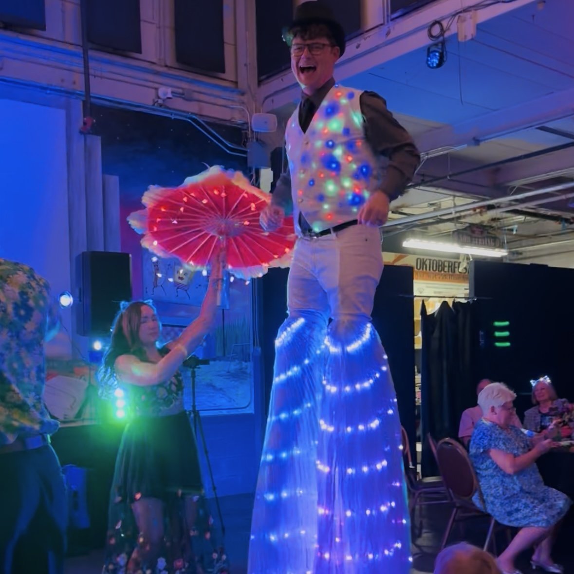 LED Stilters | Toledo Wedding