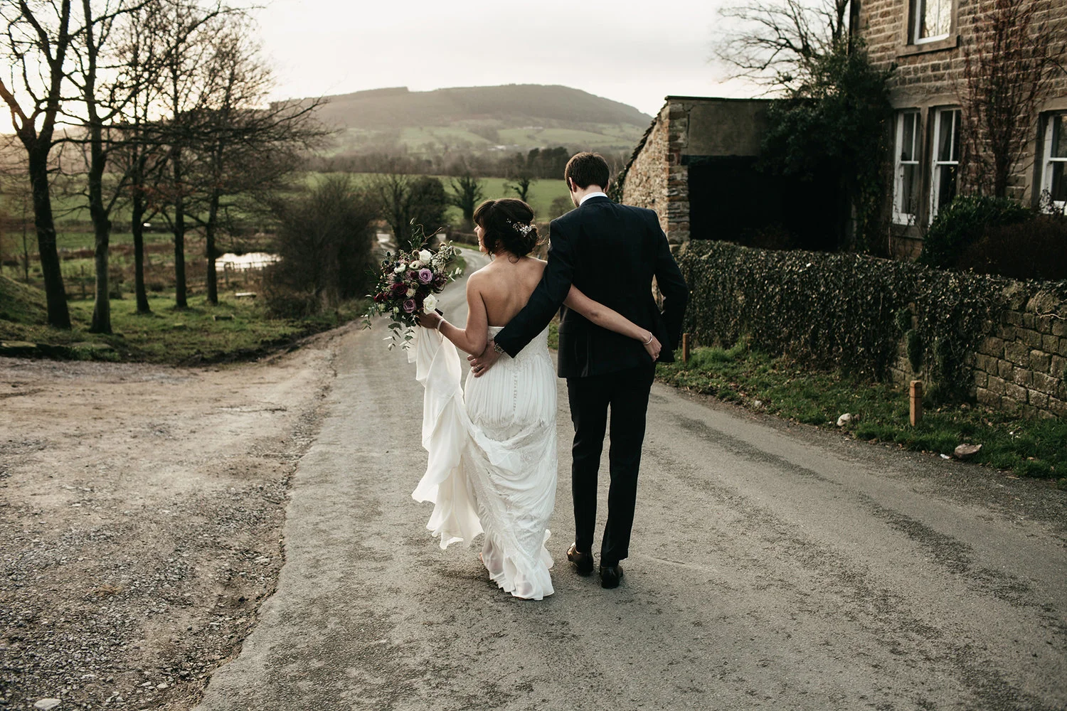 Libby and John, Bashall Barn wedding