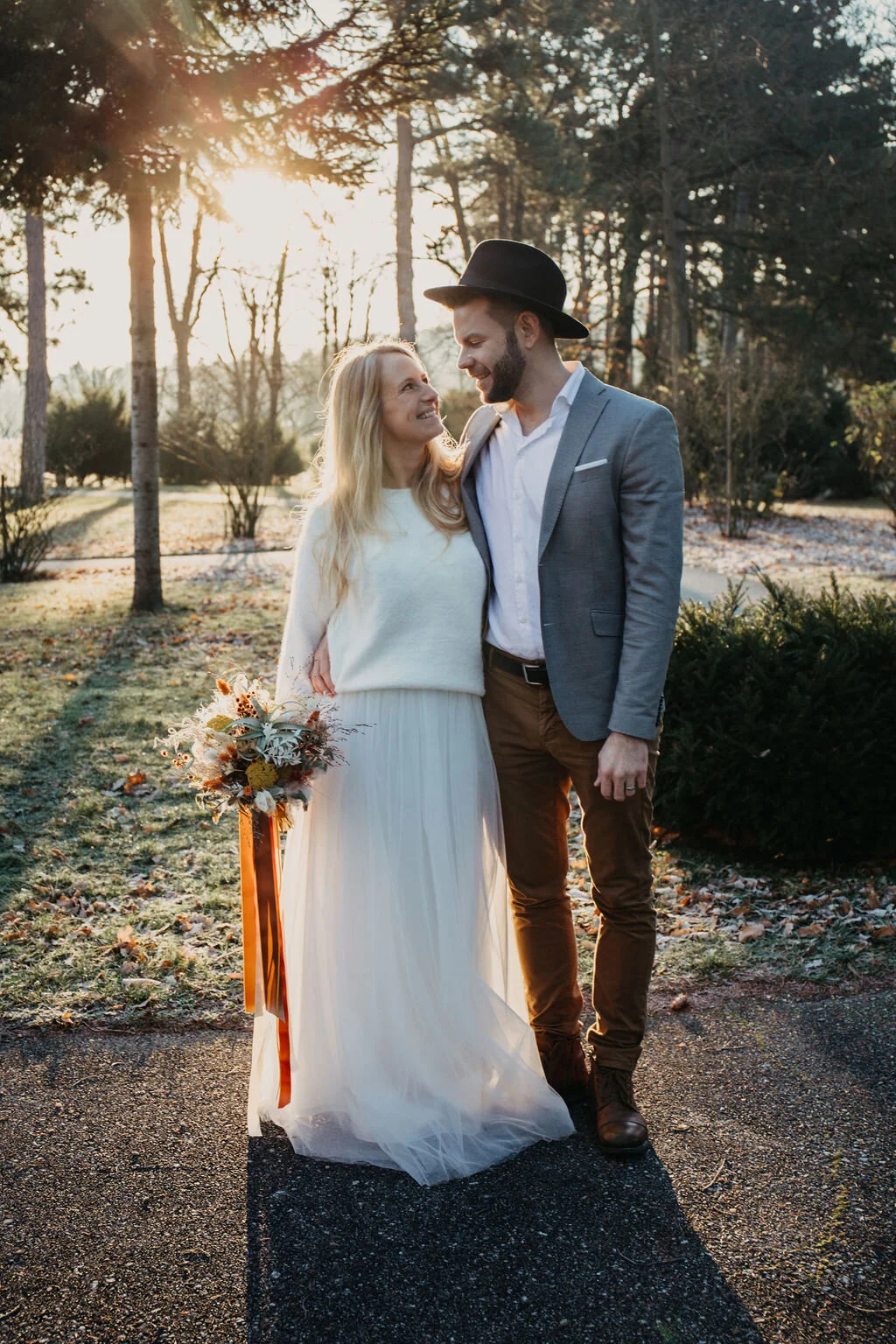 Hermesvilla wedding shoot with Fabian and Johanna