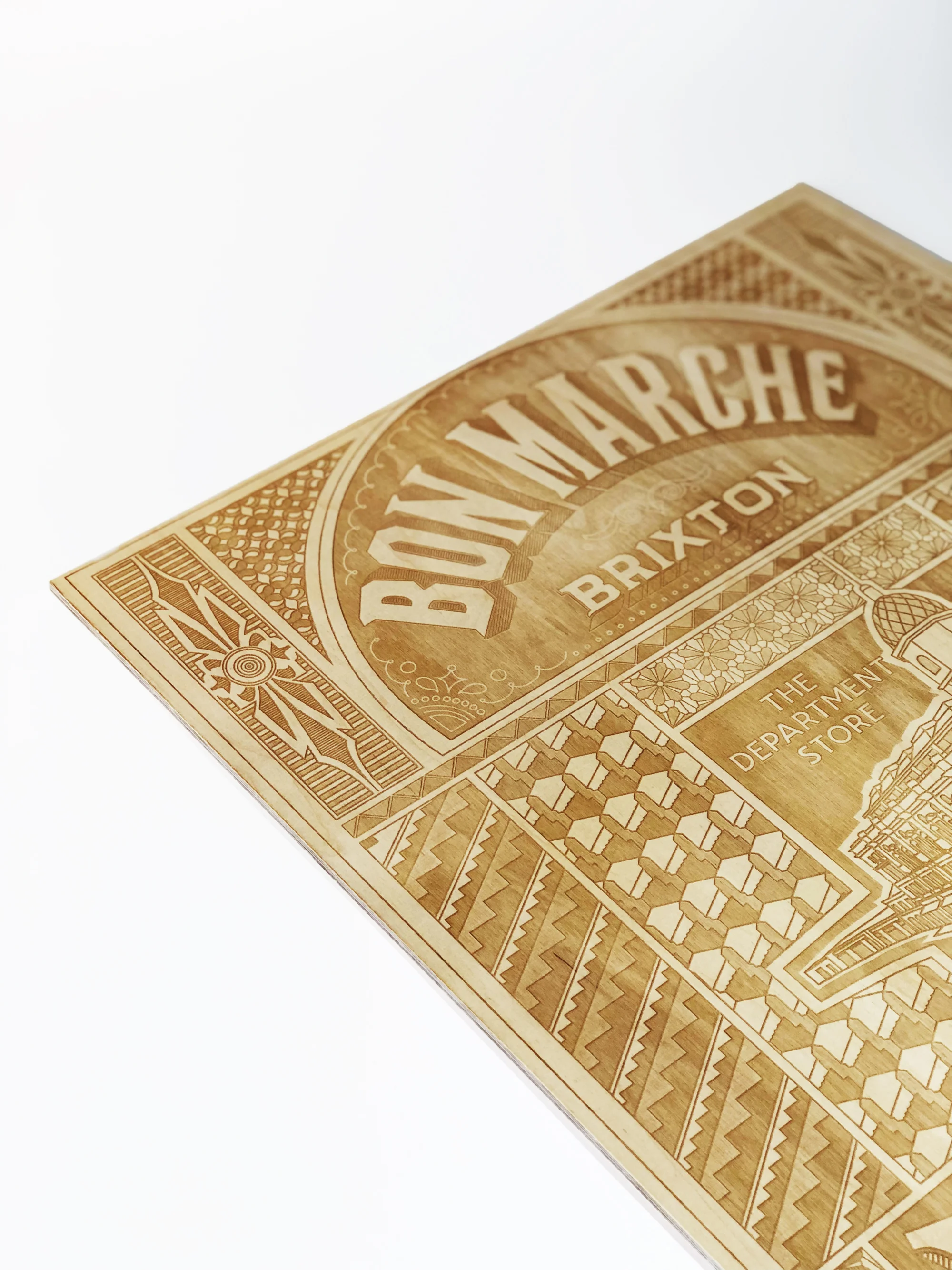 The Bon Marche, Brixton - Laser Cut