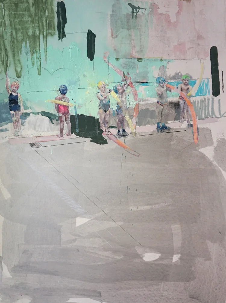 Long Forgotten Days - 110 x 75 cm