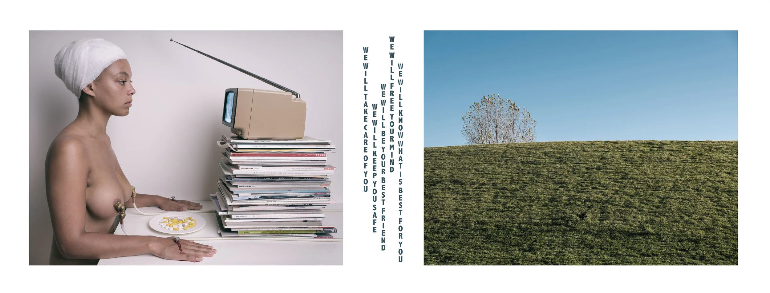 Freedom And Happiness Triptych 69 x 180cm Limited Edition of 5 DiaMount plexiglass on DiBond Available To View 20,000 Sek