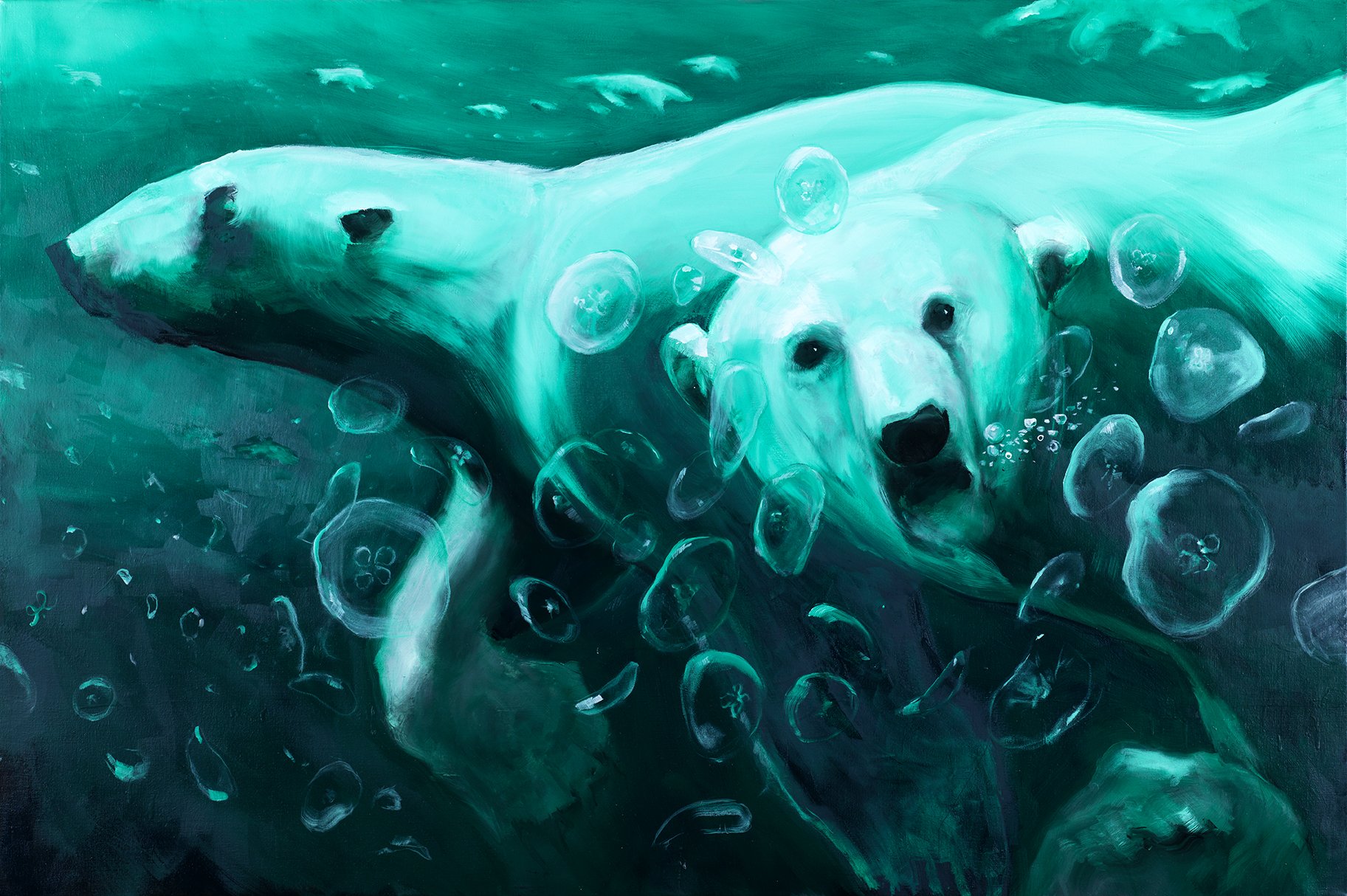 Polar Bear & Jelly Fish_Per Ekros.jpg