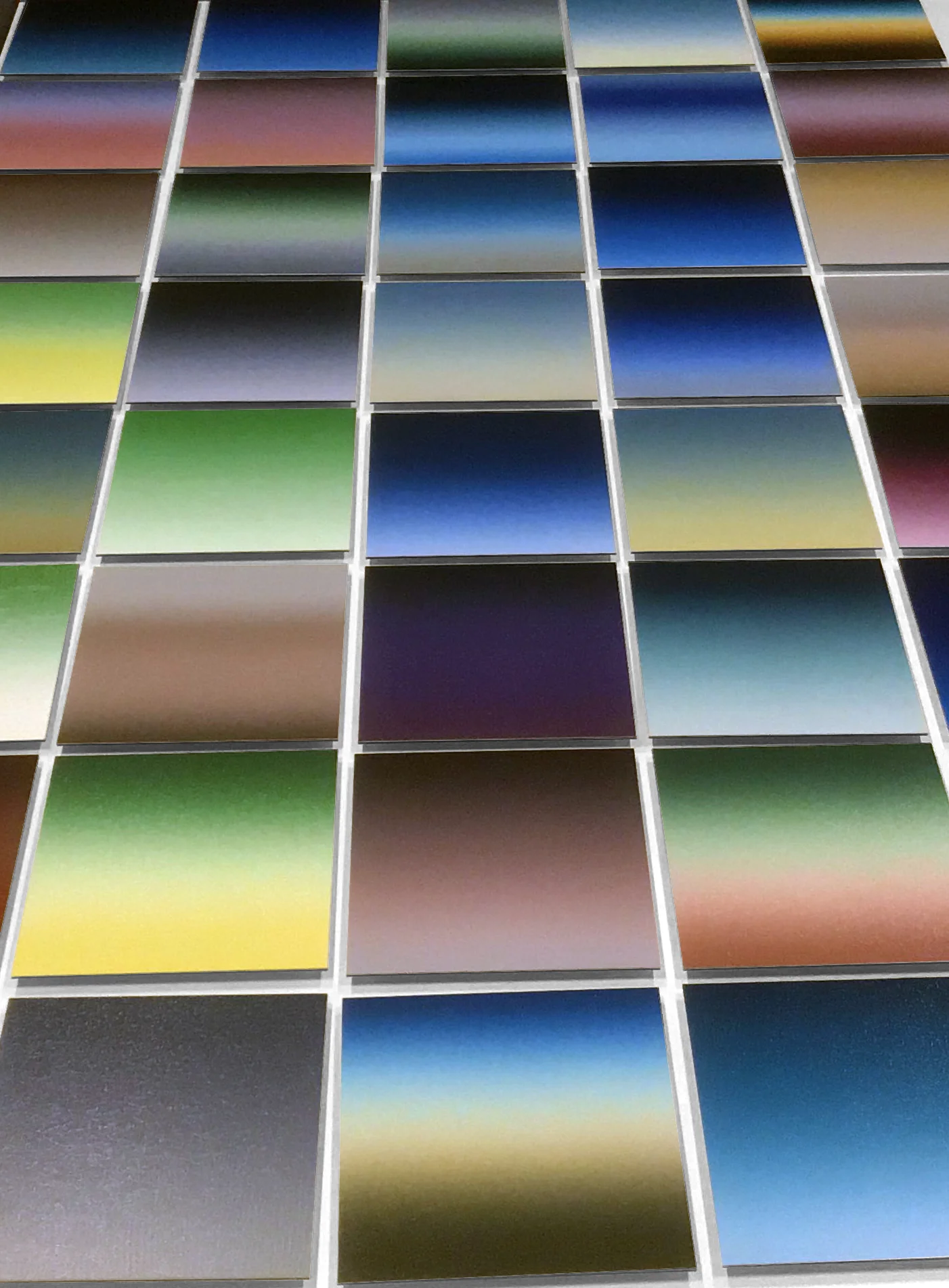 Gradient studies by Donald Schenkel