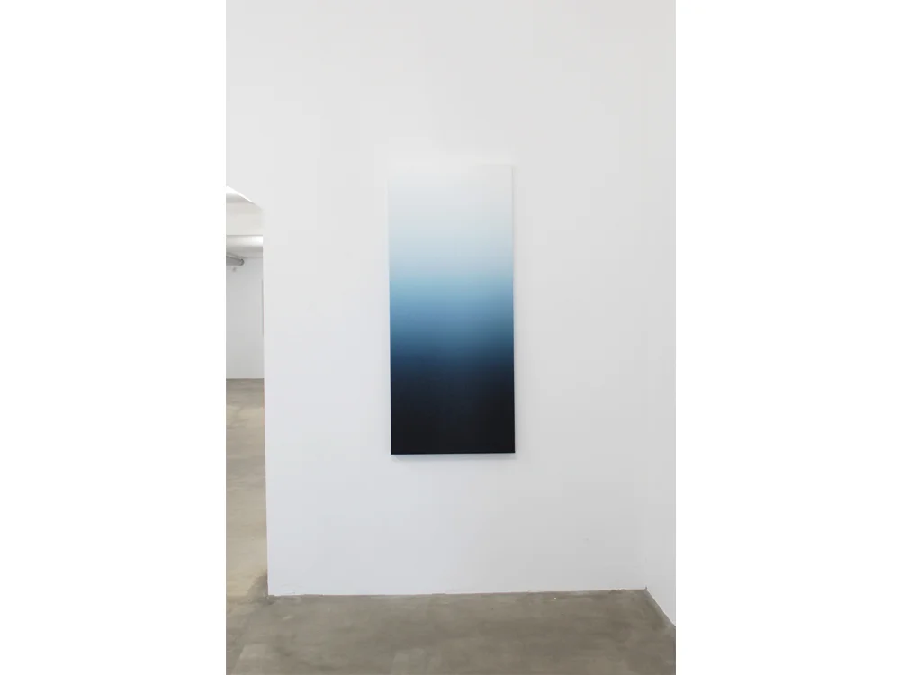 New Blue Canvas by Donald Schenkel