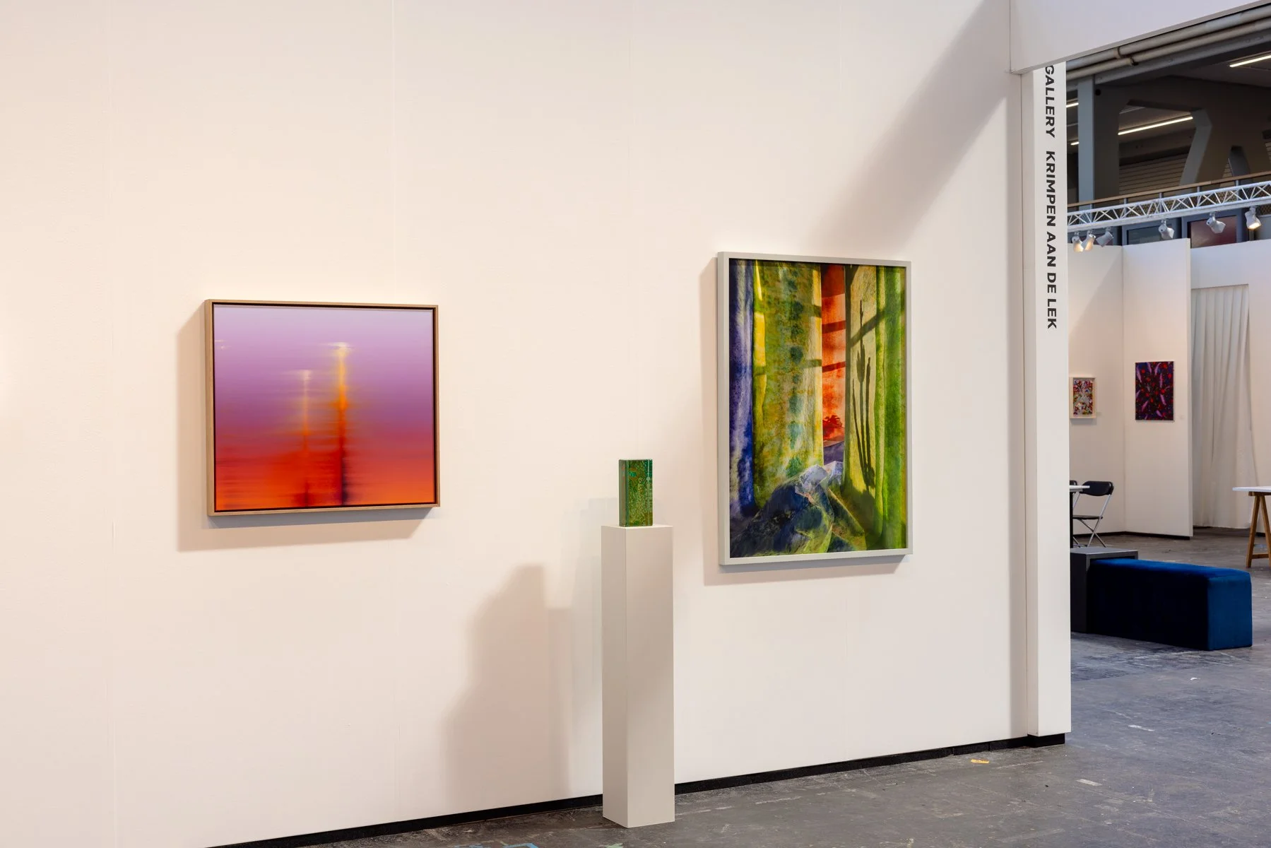 Installation view of Painted Room series at KunstRAI 2026 featuring Cactus in a gallery booth setting