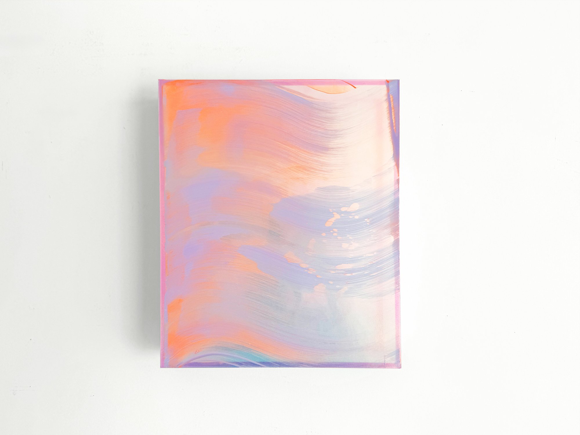 Lisette Schumacher painting inspired by Palm Springs desert light and the Coachella Valley landscape