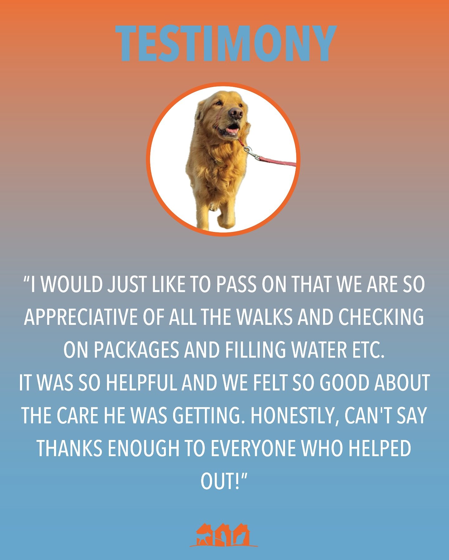 Our team is always excited to hear about our clients experiences! Glad we could help out! 🐾