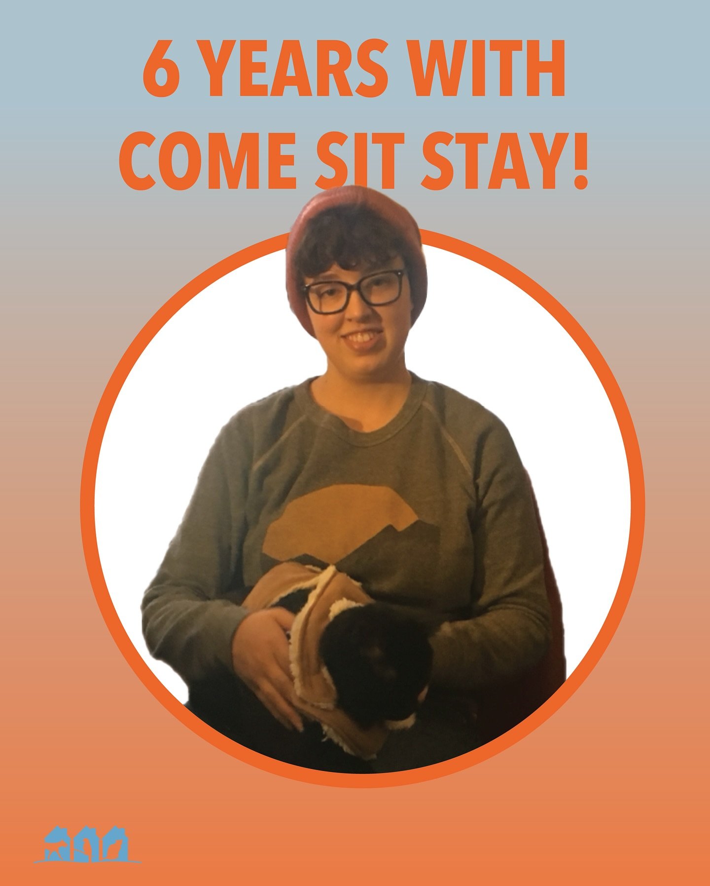 Back in January on the 18th Kristin celebrated their 6 year anniversary with Come Sit Stay! Kristin works on our weekday team and has completed over 10,000 visits and earned the Golden Leash Award! We are so grateful to have them on our team and look
