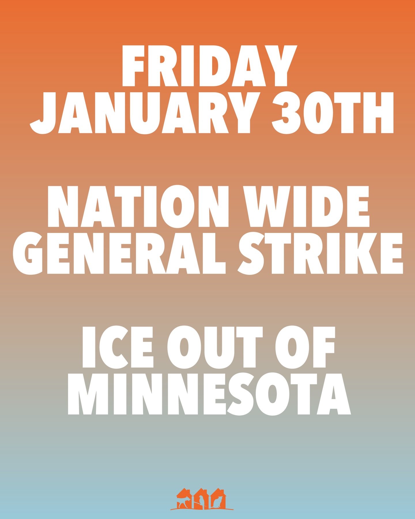 We are hearten to see the national response to the recent tragedies in our cities. Standing with our community we are again letting team members who want to be out using their voices to be off on January 30th and will remain open with a small team to