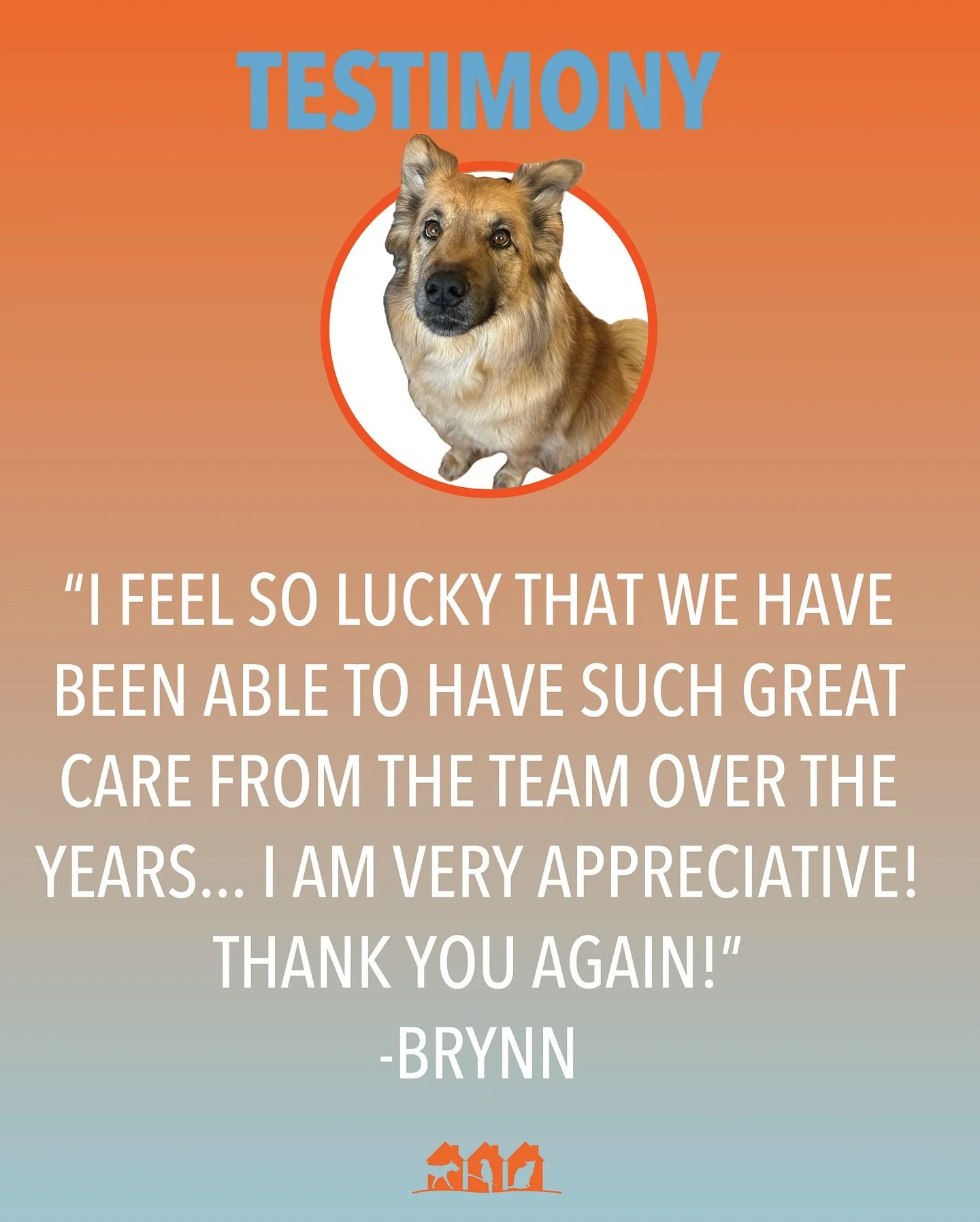 Thanks for the kind words Brynn! 🐕❤️🐾