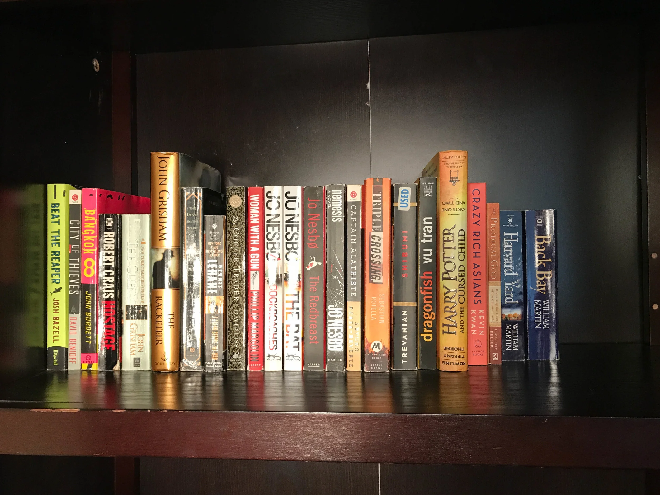 Pat's book collection (the nonminimalist)