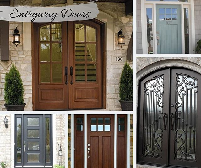 Lets talk DOORS! A door sets the tone for the entire home. Express your style with a modern,craftsman or even steel door. Big or small we can help you with any project you need, give us a call today!