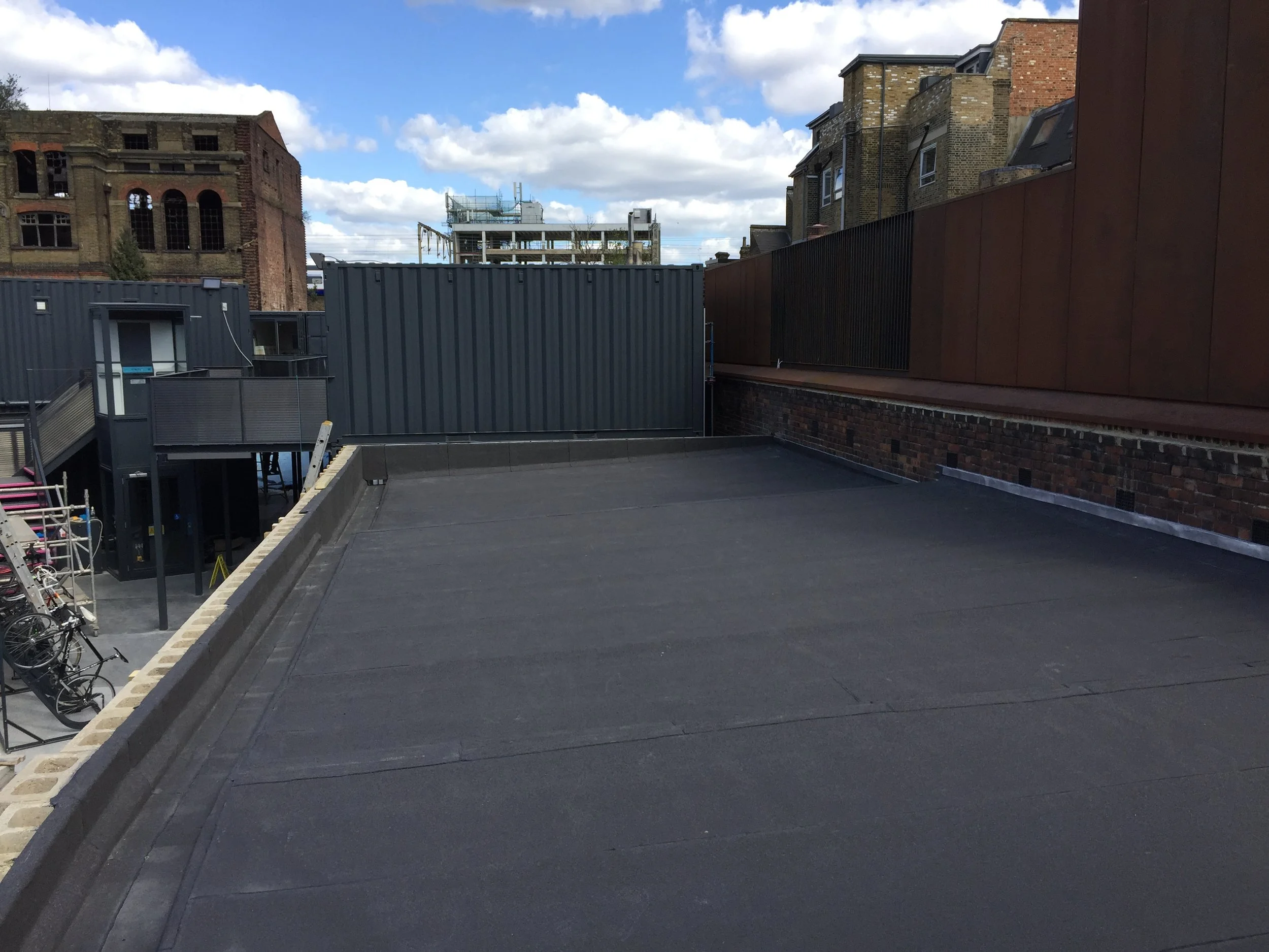 High Performance Felt roof - Hackney