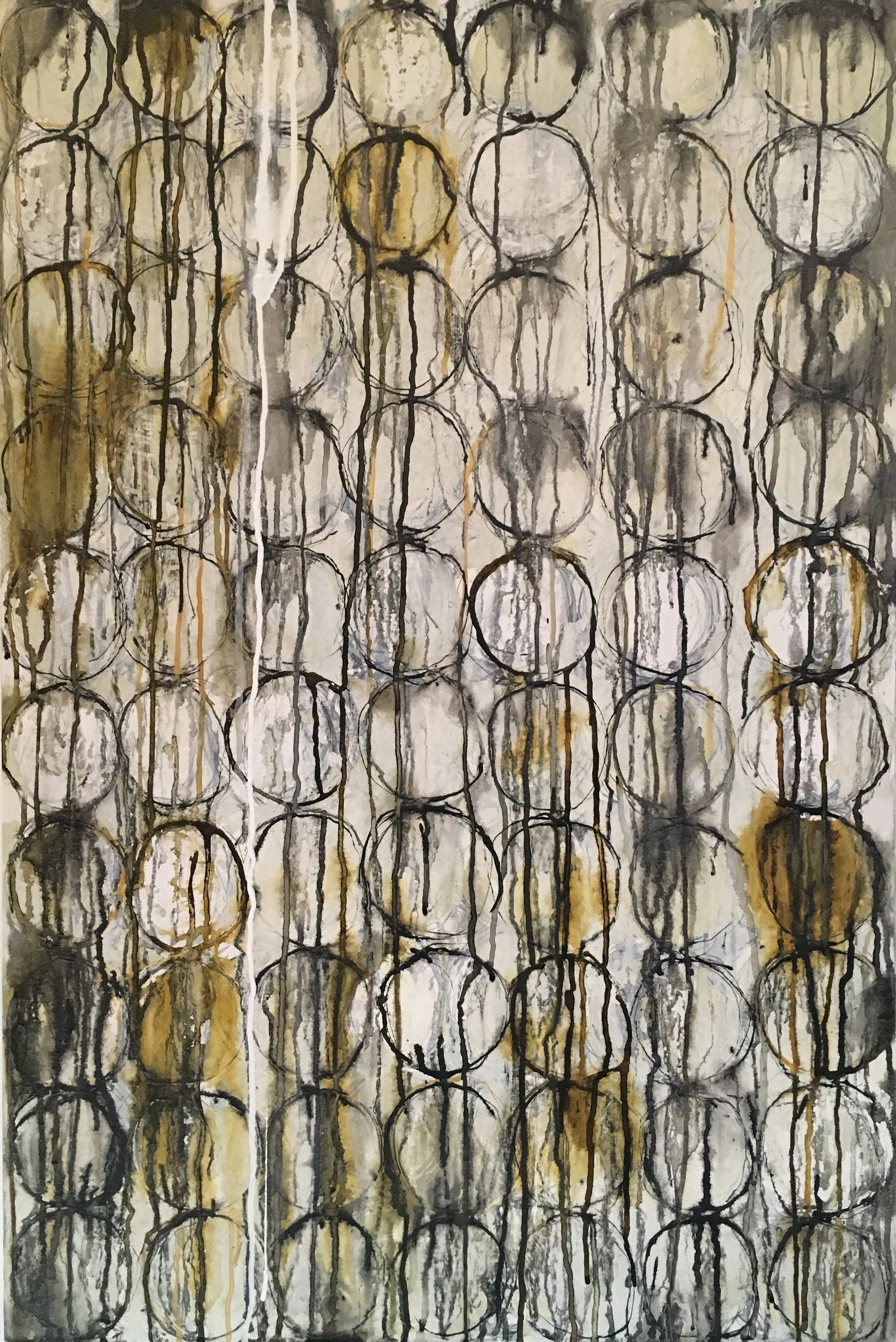 india ink 24x36 mixed media 2017