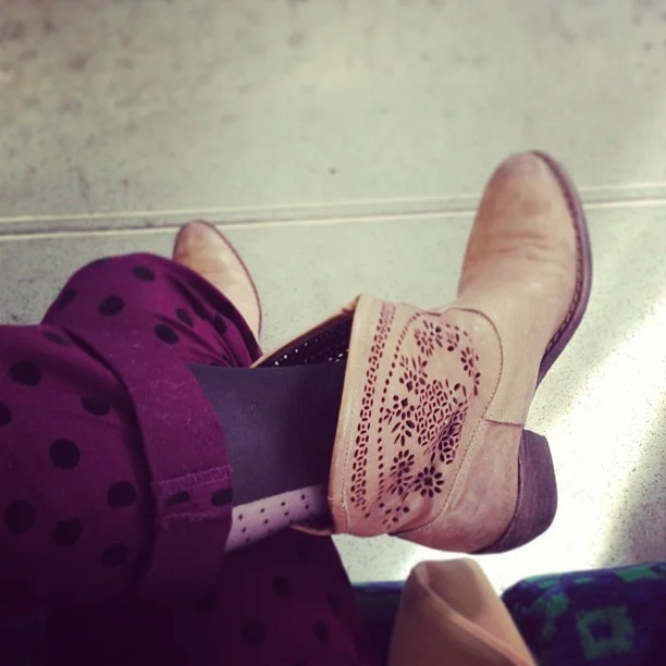Mum’s (@jolloyd19) wearing her wellies in Warrington, I’m wearing @lamapeach cowboy boots in London. Crazy #NorthSouthDivide! It’s snowing in the northwest of England today!!? #Fashion #style #blogger #whattowear #inspiration #photo #me #girl #redhead #hair #print #fblogger #clothes #ootd #wiwt #instapic #outfit #whatiwore #igdaily #london #fashiondiaries #instafashion #instamood