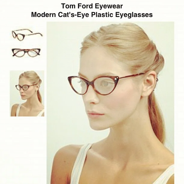 #WANT these #TomFord Cats Eye Frames SOOOO bad! I really am blind as a bat #contactlenswearer #designerspecswanted #photo (Taken with Instagram )