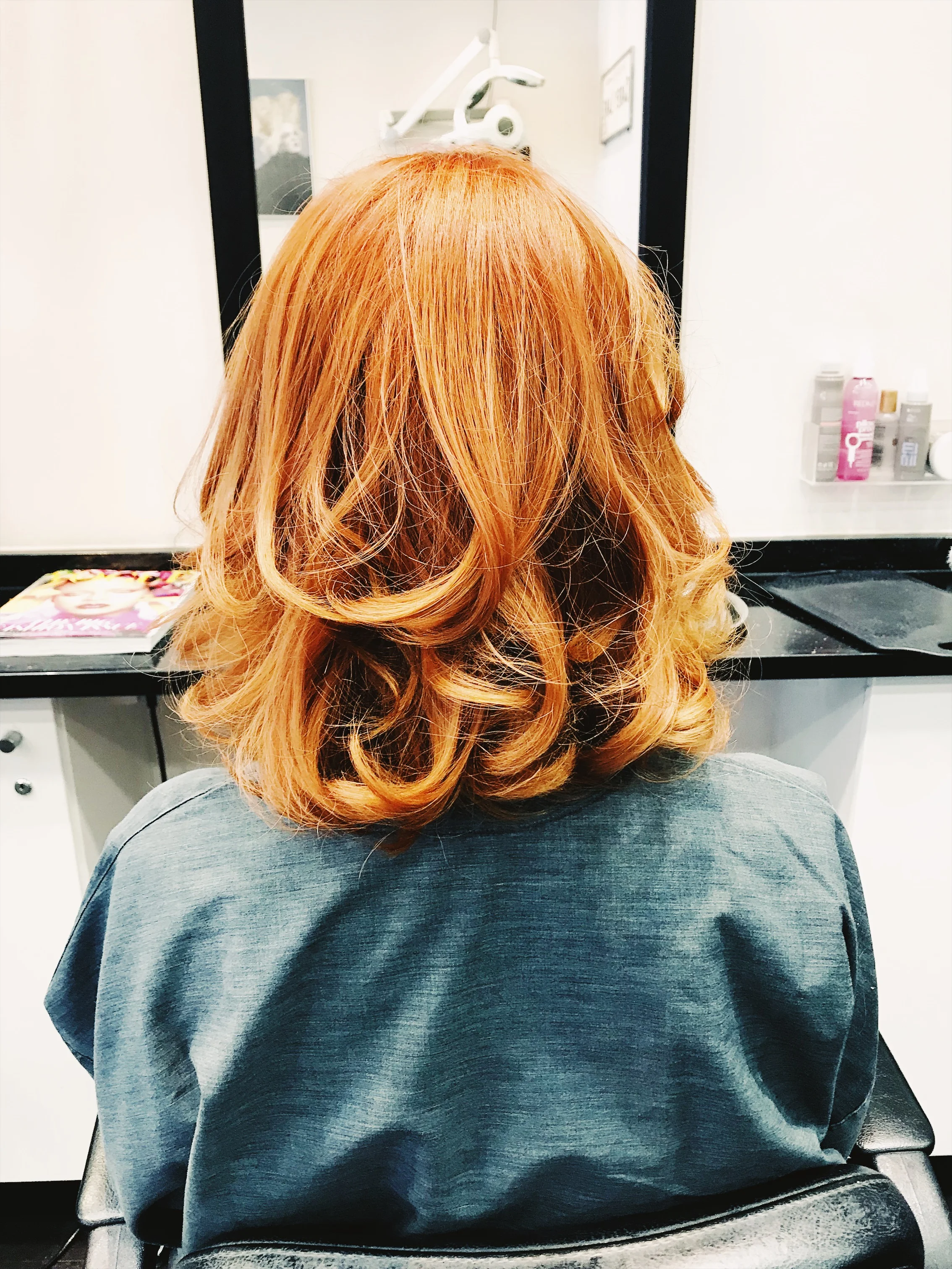 Lucie Loves... Hair // How to keep DIY red hair looking vibrant! My professional auburn colour revamp at Steven Carey Hair London [REVIEW]