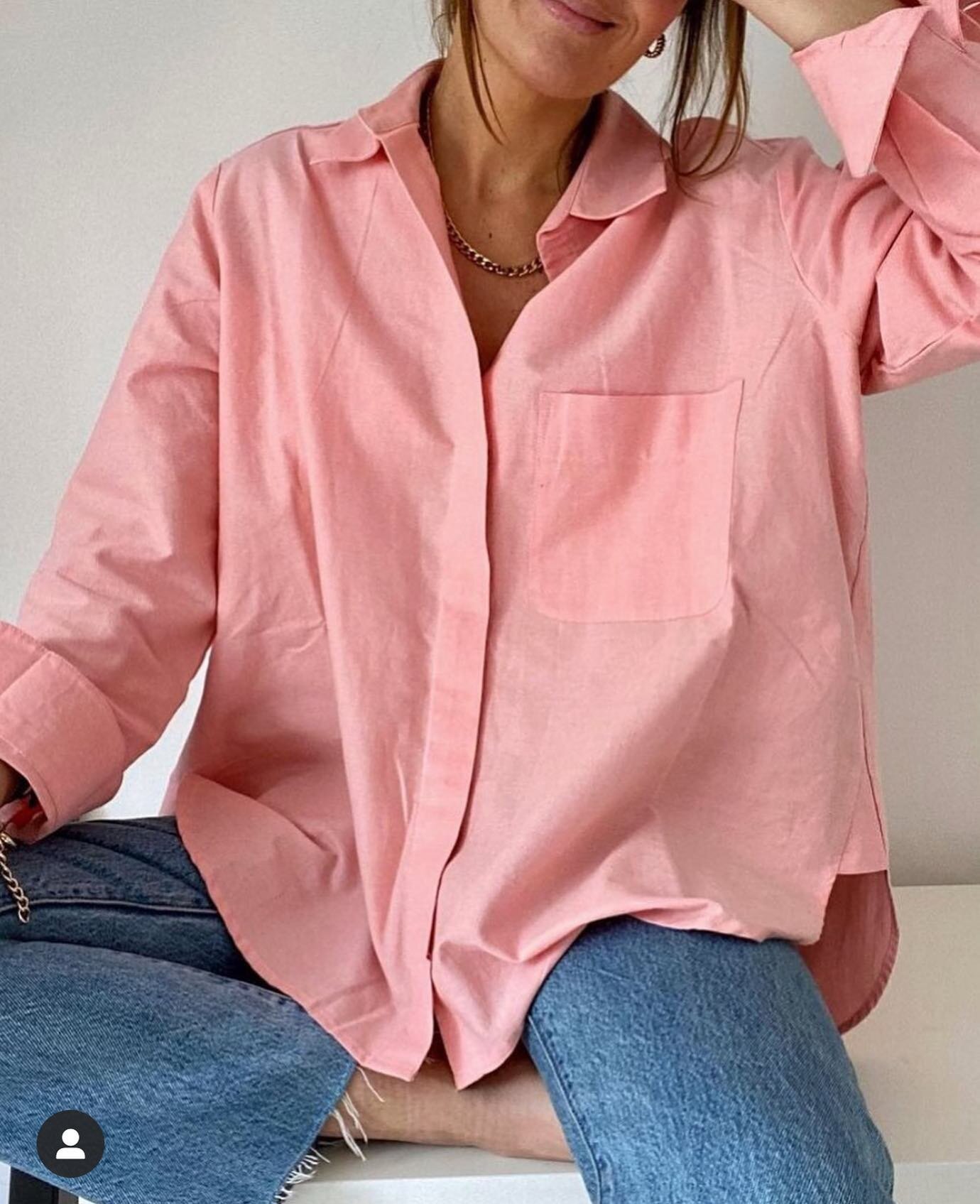 Diggeste skjortene f&aring;r du fra @frenchconnection 🌟 @leannesarahstyle ser r&aring;flott ut i denne superfreshe blush fargen💕 #frenchconnection #everydaywear #newinnorway 

____________________________________________ #repost #frenchconnection #