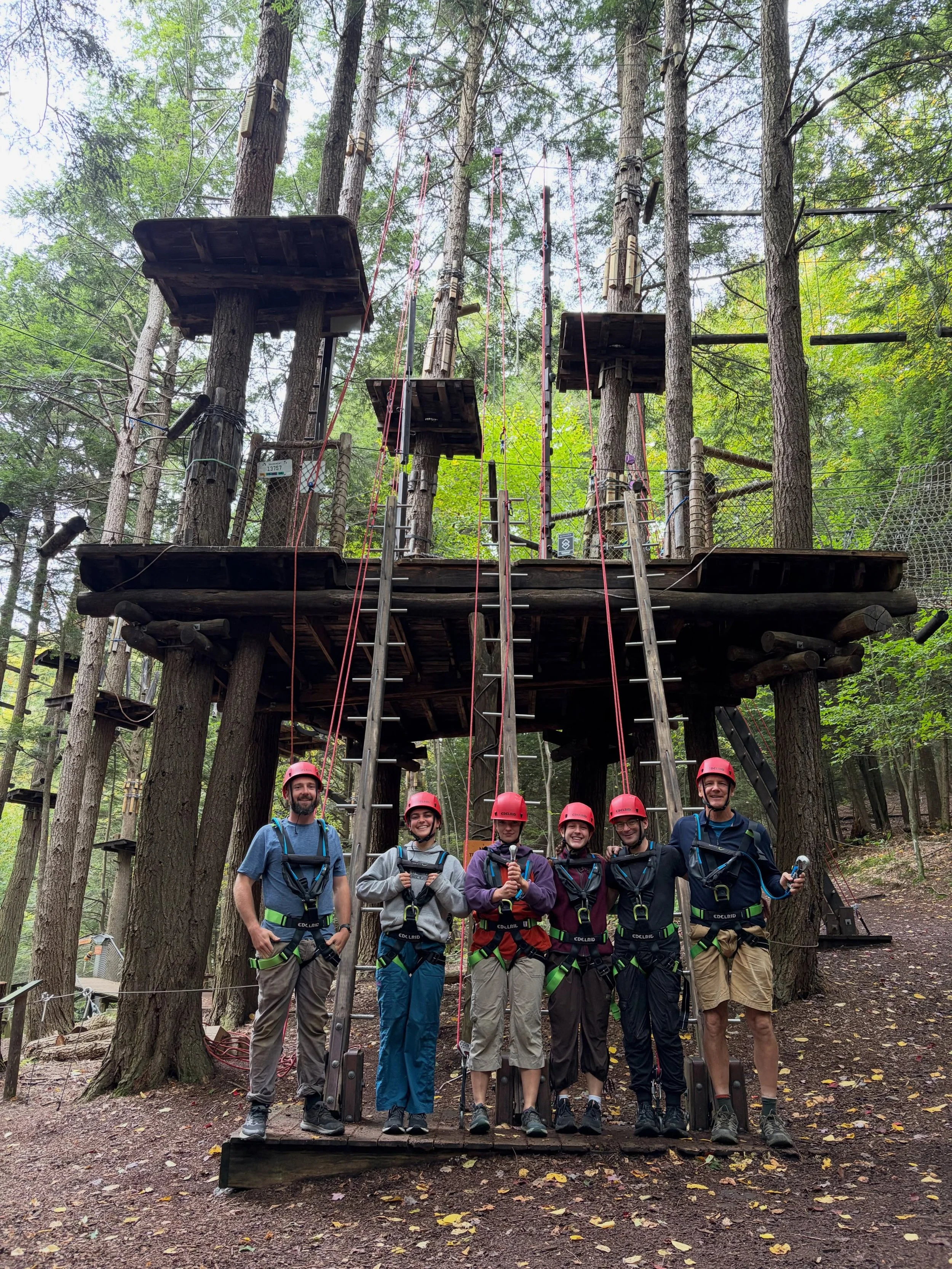 Thank you @Ramblewild for an extraordinary adventure in the trees today. It is always our favorite day of the year. Valentina, Derek, Nicole and the rest of the team always provide the perfect blend of safety, support and challenge to provide an idea