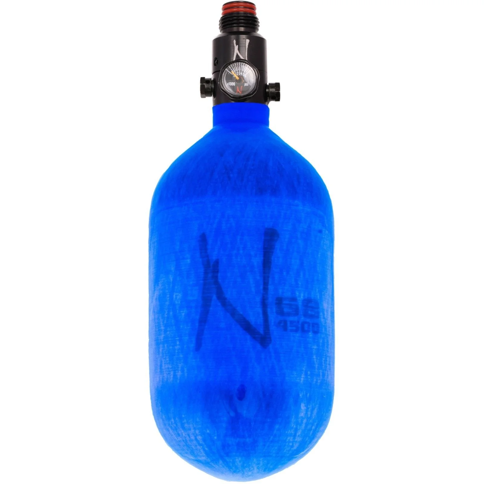 Ninja Lite Carbon Fiber HPA Tank 68/4500 - Translucent Blue
