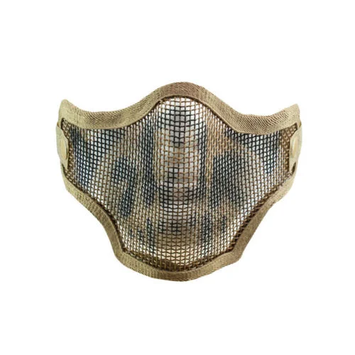 Valken Tactical 2G Wire Mesh Mask - Tan Skull