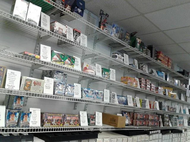 We have all the newest baseball product in stock! From 2017 Topps Chrome Baseball to the 2017 Complete Set, we're bound to have the perfect hobby product for you! #Baseball #ToppsBaseball #Chrome #StadiumClub #Heritage #CompleteSet