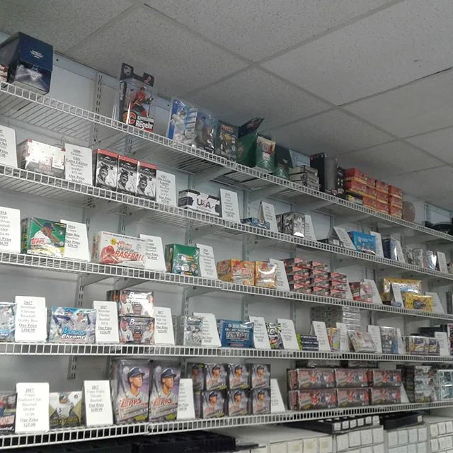 We just got a bunch of new sports cards in today! Stop in or check out our website (ChampionCardCollector.com) to see all the new product we got in!  2017 Topps Archives Signature Series and Bowman High Tek Baseball are just a few of the awesome new 