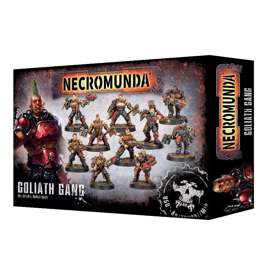 Warhammer 40k necromunda Goliath Gang grenade launcher 
