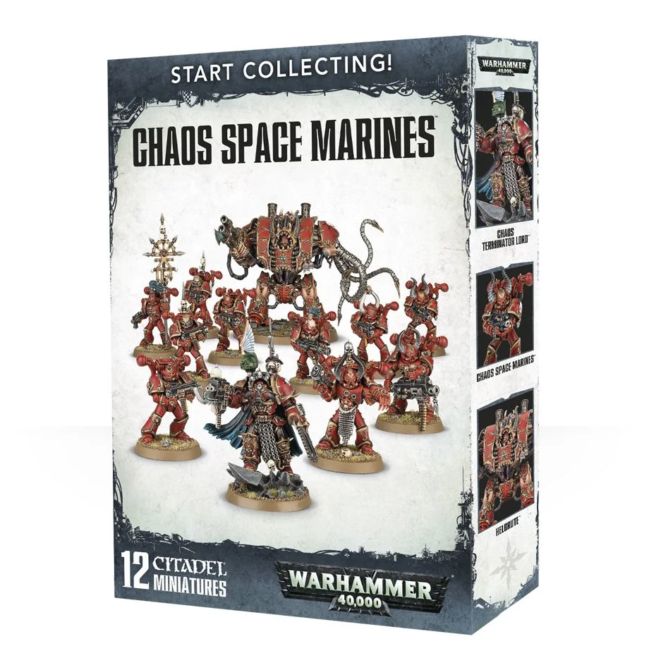 Start Collecting Chaos Space Marines Champion Card Paintball