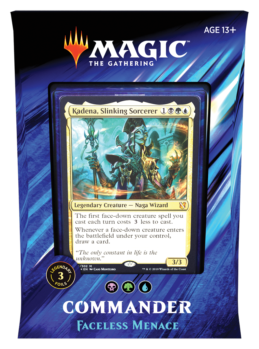 Faceless Menace Commander 2019 Deck