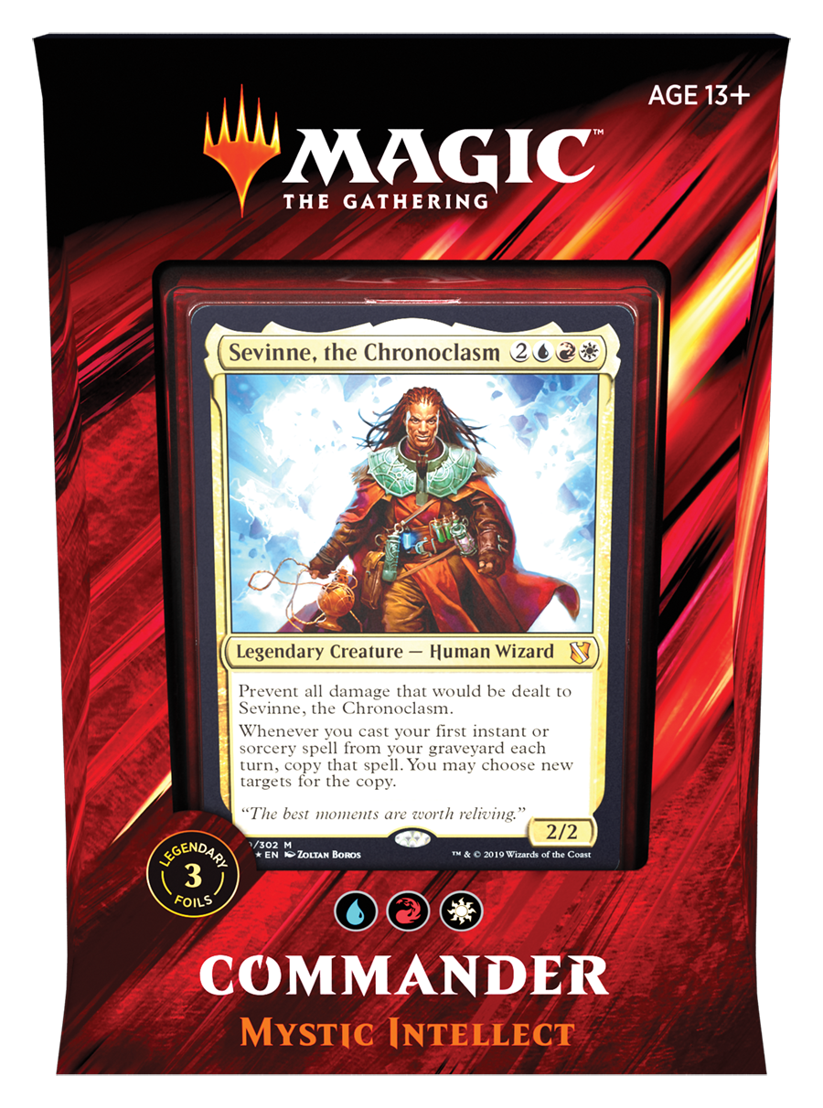 Mystic Intellect Commander 2019 Deck