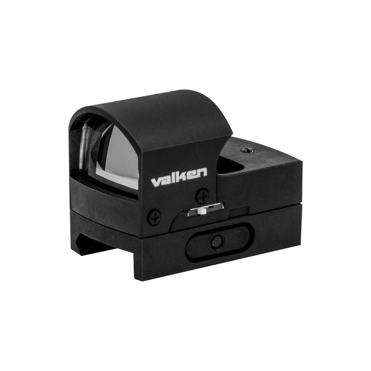 Valken Mini Hooded Red Dot Reflex Sight (Molded) - Black