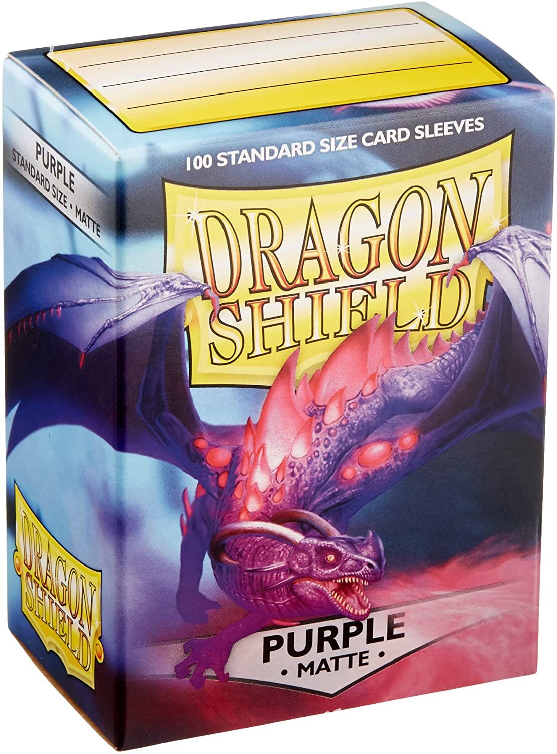 Card Supplies Dragon Shield Matte Ruby Standard Card Sleeves 100 ct 
