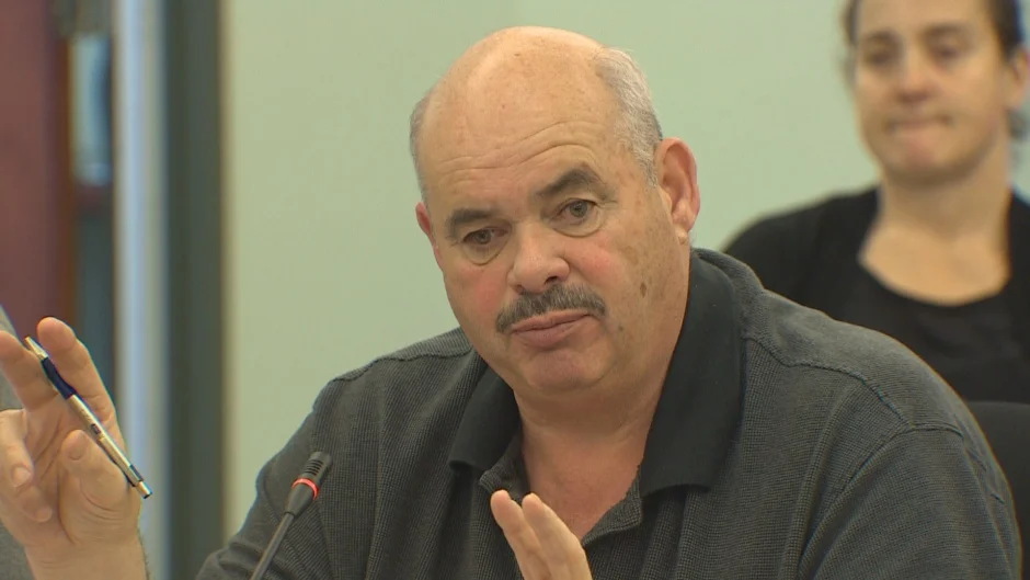 Osborne Burke is the president and general manager of Victoria Co-operative Fisheries, based in Neils Harbour (Mark Crosby/CBC)