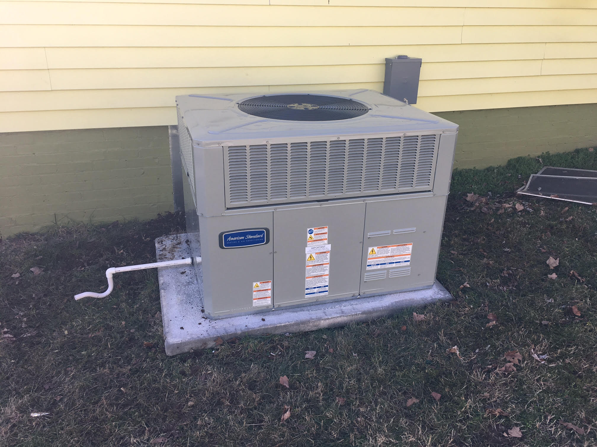 package heat pump hvac american standard trane