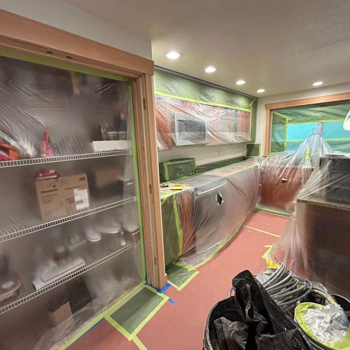 Precision, protection, and a flawless finish 🎯
Another interior project in progress by All Pro Painting Projects.
We treat your home like it&rsquo;s our own.

#AllProPainting #InteriorPainting #ProfessionalPainters #QualityWork