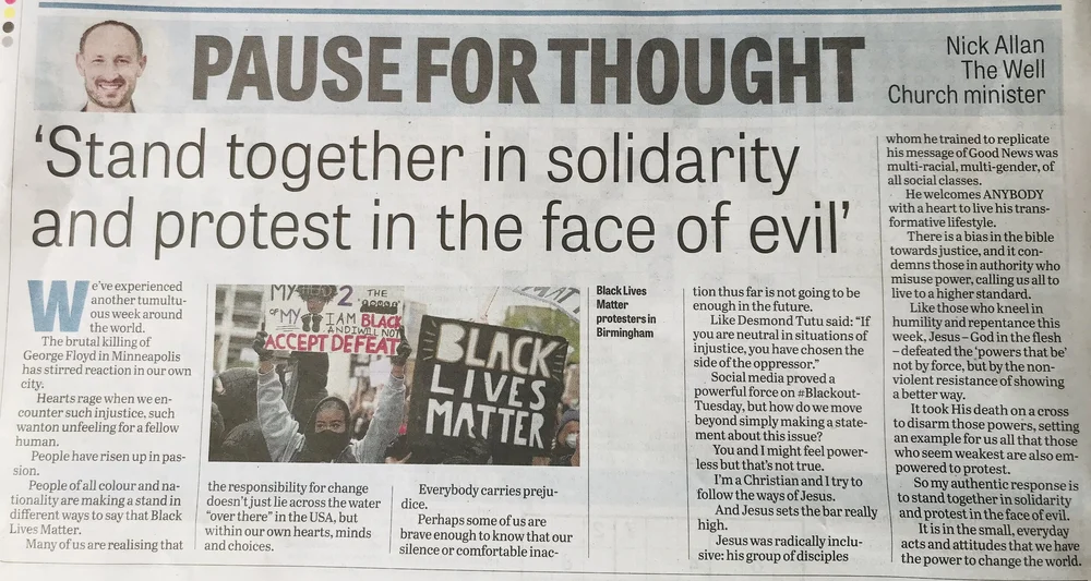 Hearts Rage When We Encounter Injustice The Well