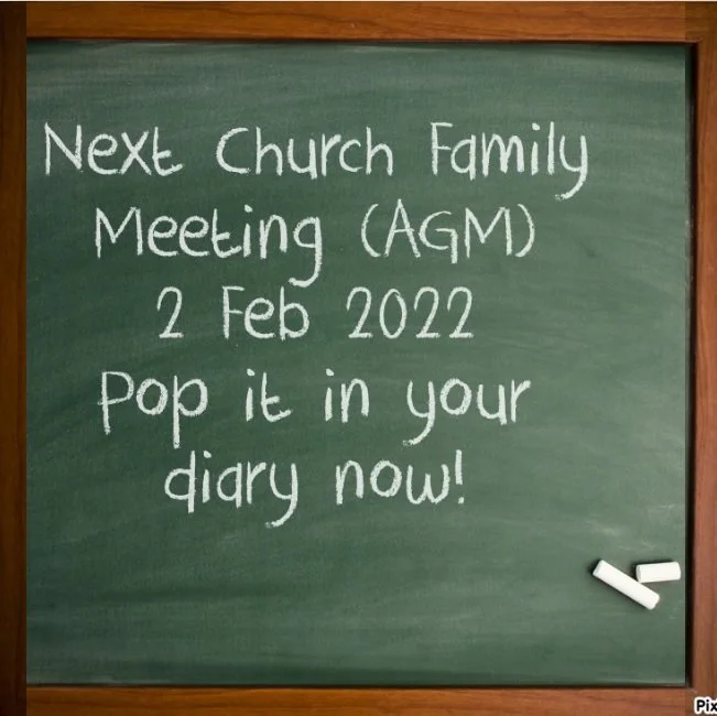 No Church Family Meeting before Christmas