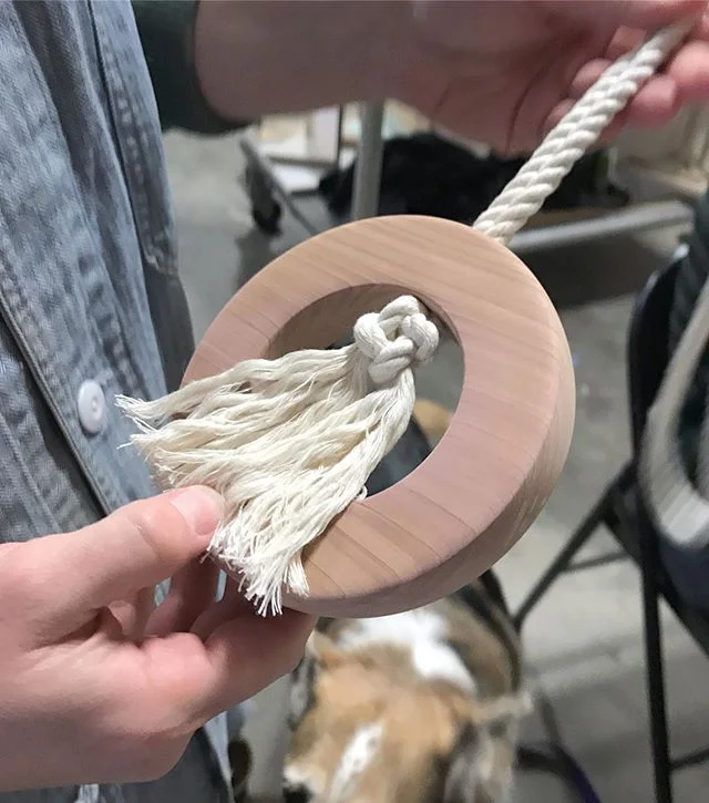 Hang up your sweater with one of these Flavor Flav sweater bolos!  Made with aromatic Cedar to keep your wool safe from pesky moths. #yeahboyeee This would be 🚫without @rikilynnshop for making this idea a reality 🙌🏽 👑  Available this weekend at @