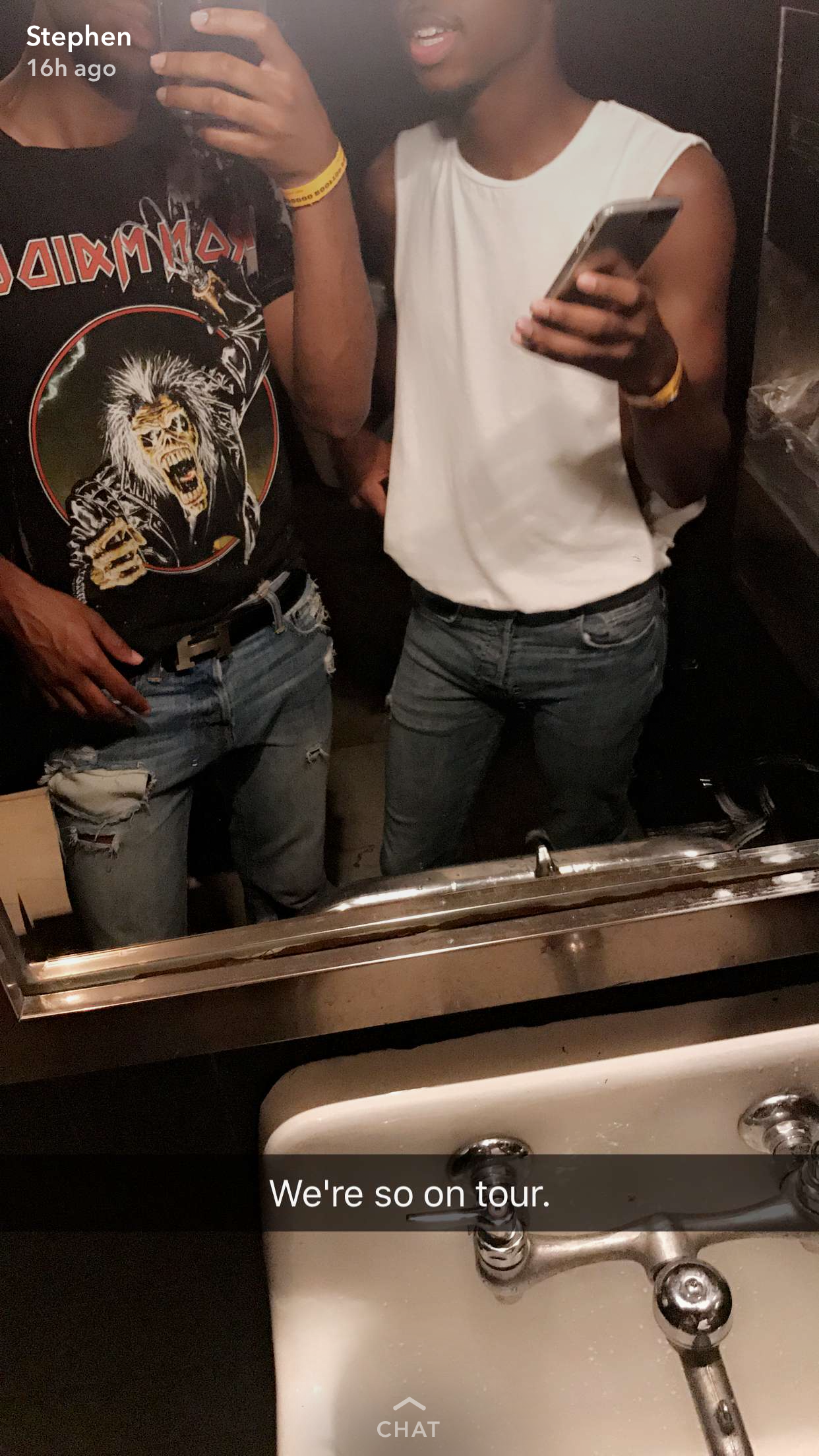 My shirt is ASOS and jeans are Zara